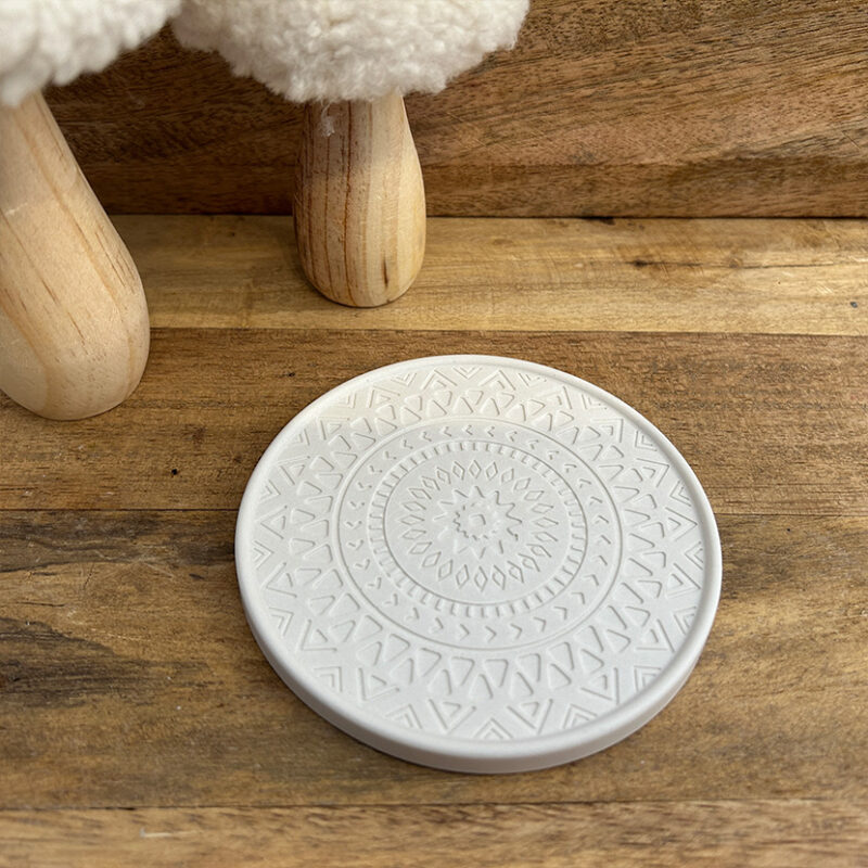Untersetzer mit Mandala-Design